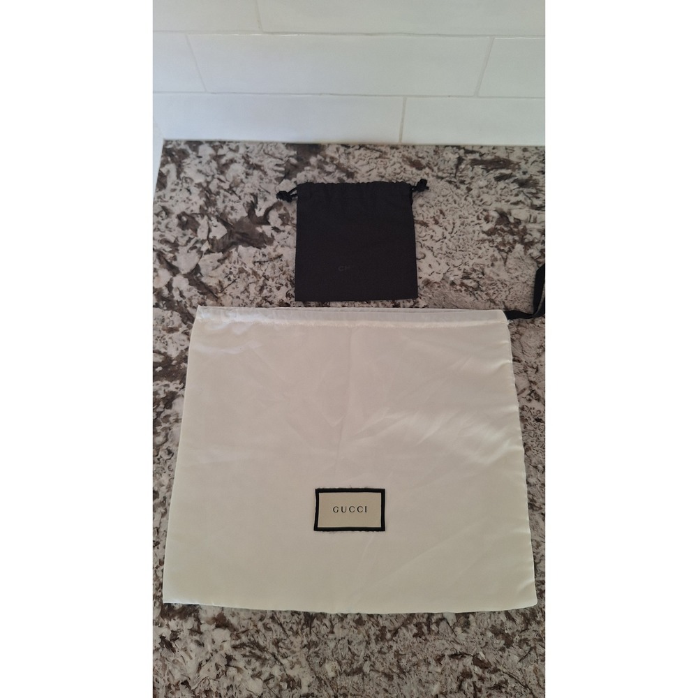 2‎ Piece Luxury Dust Bag Bundle Gucci And Chanel